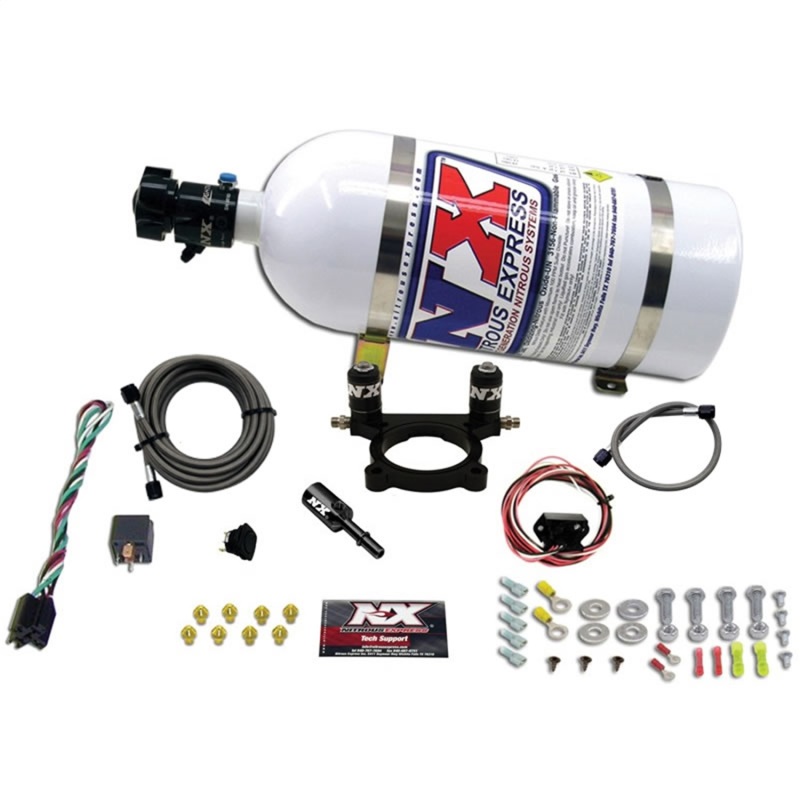 Scion FR S Nitrous Oxide Kit - Nitrous Express - Plate Kit (35-100HP) w/10lb Bottle - `13-`27